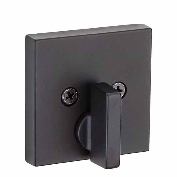 Kwikset: SC1  Downtown Low Profile Single Cylinder Deadbolt with SmartKey Technology / Iron Black